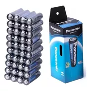 Pilha Aaa Panasonic Super Hyper Cilíndrica Palito - Tubo Com 40 Unidades